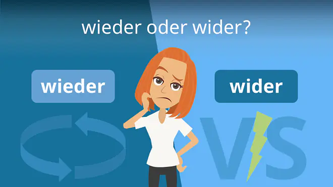 Zum Video: wieder oder wider?