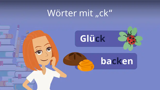 Zum Video: Wörter mit „ck"