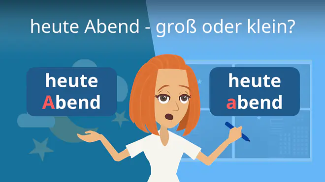 Zum Video: heute Abend - groß oder klein?