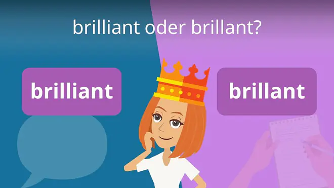 Zum Video: brilliant oder brillant?