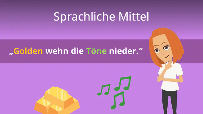 Zum Video: Sprachliche Mittel
