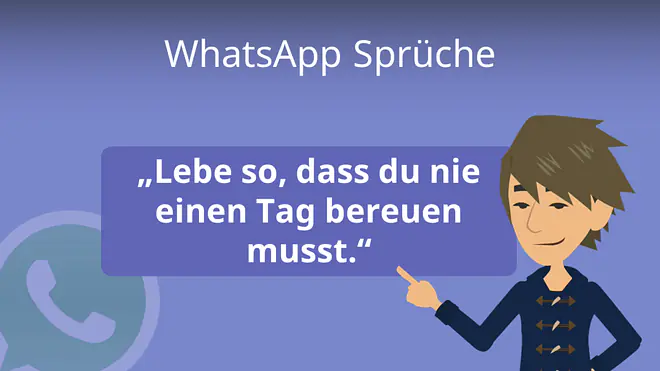 Zum Video: WhatsApp Sprüche