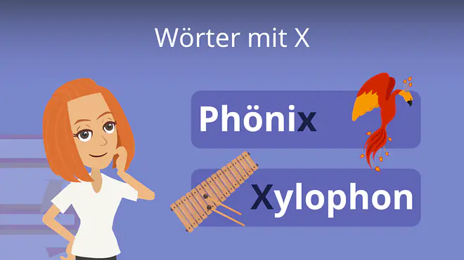 Zum Video: Wörter mit X Grundschule