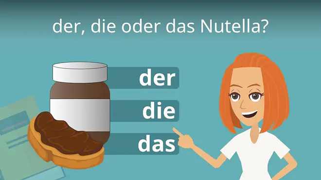 Zum Video: der, die oder das Nutella?
