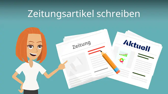Zum Video: Zeitungsartikel schreiben
