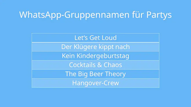 lustige gruppennamen, whatsapp gruppennamen, gruppennamen whatsapp, lustige gruppennamen whatsapp, gruppennamen, coole gruppennamen, lustige whatsapp gruppennamen, lustige gruppennamen freunde, gruppennamen ideen, legendäre gruppennamen, gruppenname whatsapp, coole whatsapp gruppennamen, namen für Whatsapp gruppennamen, namen für Whatsapp gruppennamen, coole gruppennamen whatsapp, legendäre gruppennamen Familie, witzige gruppennamen