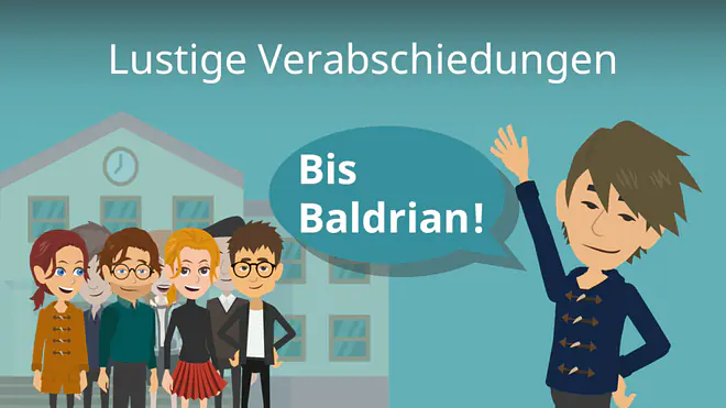 Zum Video: Lustige Verabschiedungen
