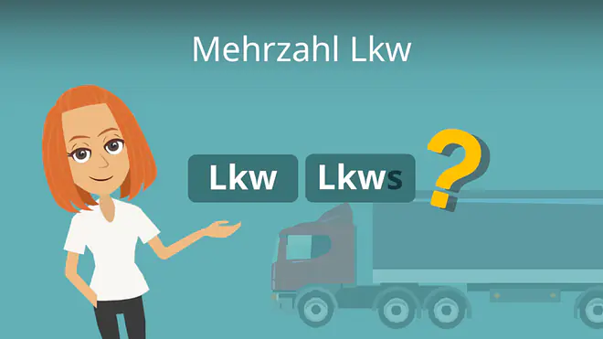 Zum Video: Mehrzahl Lkw