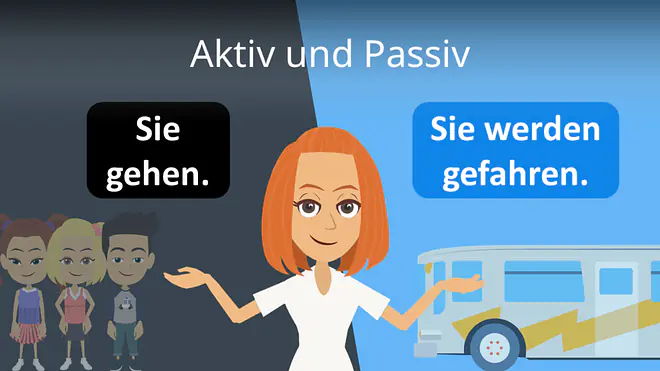 Zum Video: Aktiv und Passiv