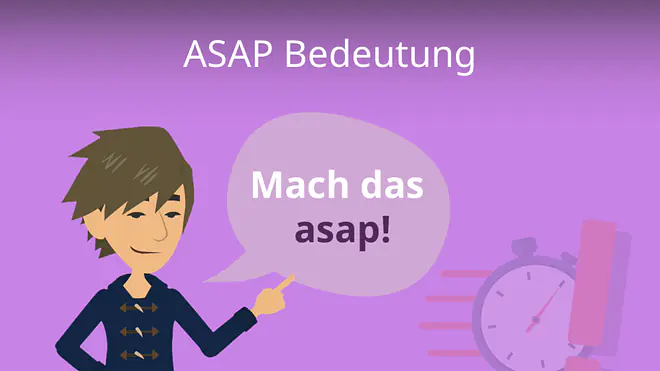 Zum Video: ASAP Bedeutung