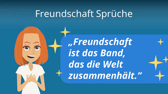 Zum Video: Freundschaft Sprüche
