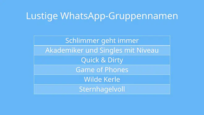 lustige gruppennamen, whatsapp gruppennamen, gruppennamen whatsapp, lustige gruppennamen whatsapp, gruppennamen, coole gruppennamen, lustige whatsapp gruppennamen, lustige gruppennamen freunde, gruppennamen ideen, legendäre gruppennamen, gruppenname whatsapp, coole whatsapp gruppennamen, namen für Whatsapp gruppennamen, namen für Whatsapp gruppennamen, coole gruppennamen whatsapp, legendäre gruppennamen Familie, witzige gruppennamen