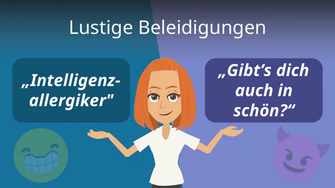 Zum Video: Lustige Beleidigungen