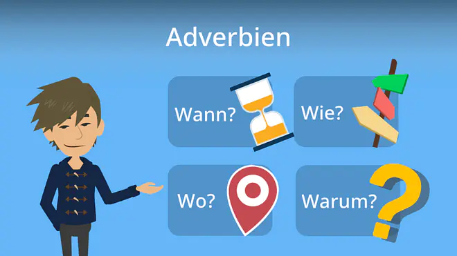 Zum Video: Adverbien