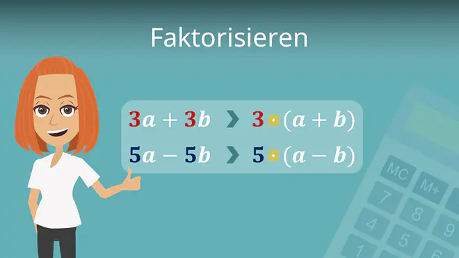 Zum Video: Faktorisieren