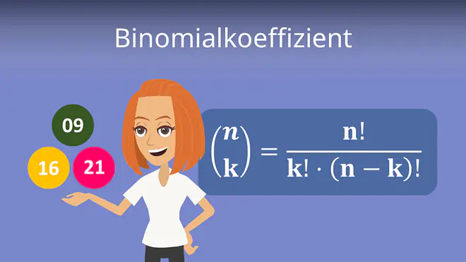 Zum Video: Binomialkoeffizient