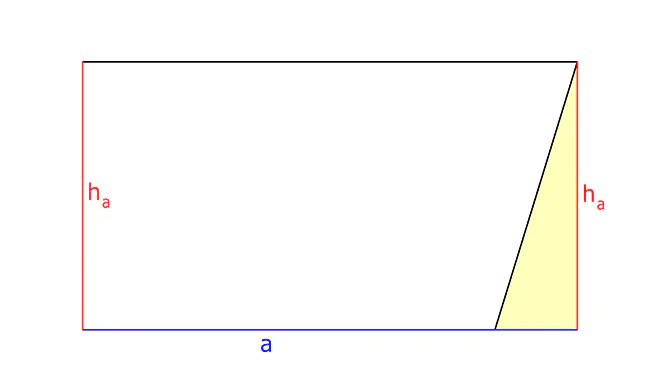 Paralelogramm, Flächeninhalt, Flächeninhalt berechnen, Flächeninhalt, Flächen, Flächeninhalt Parallelogramm, Fläche Parallelogramm, Parallelogramm Formel, Flächen berechnen Parallelogramm, Parallelogramm Flächeninhalt, Wie berechnet man den Flächeninhalt, Parallelogramm Flächeninhalt Herleitung