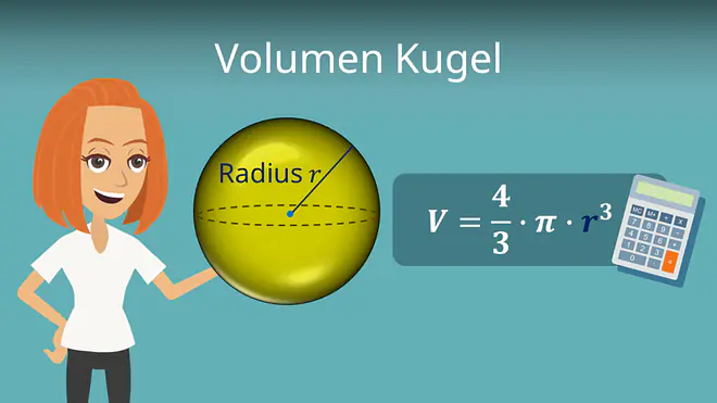 Volumen Kugel, Kugel volumen Formel, Volumen Kugel berechnen