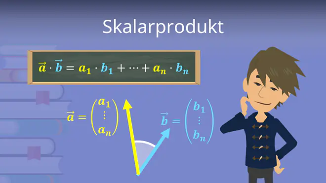 Skalarprodukt, Kreuzprodukt, Vektor