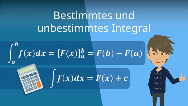 Zum Video: Bestimmtes und unbestimmtes Integral
