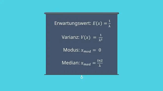 Exponentialverteilung, Exponentialverteilung Erwartungswert, Exponentialverteilung Varianz, Exponentialverteilung Formel