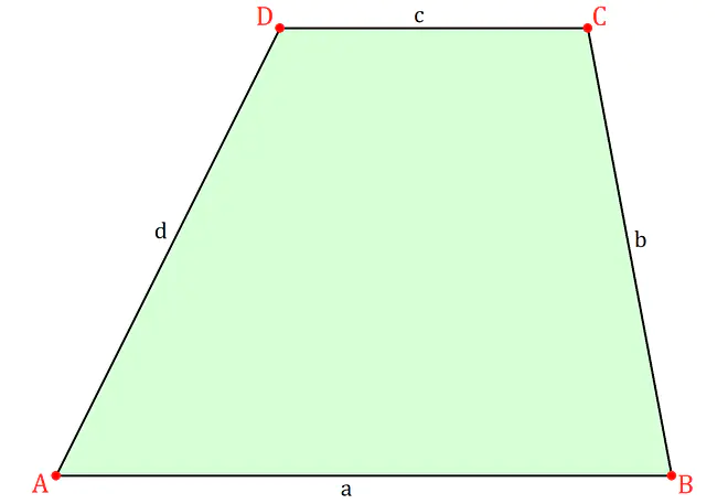 Trapez, Trapez Geometrie, Trapez Mathe, Geometrische Form Trapez, Geometrische Figur Trapez, Trapez Viereck