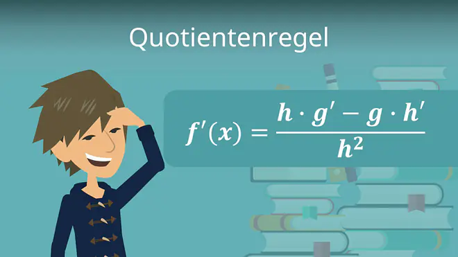 Zum Video: Quotientenregel