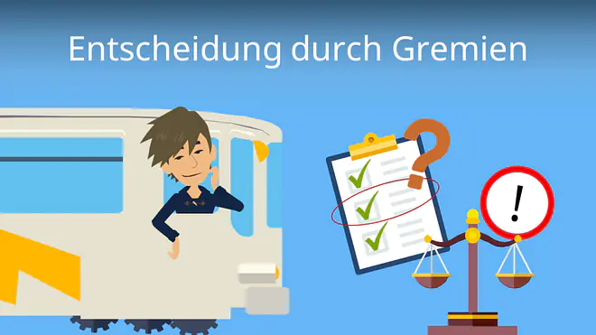 Entscheidung durch Gremien