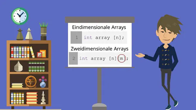 Zweidimensionale Arrays