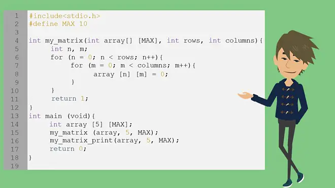 Zweidimensionale Arrays