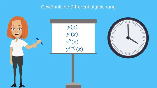 Gewöhnliche DGL, gewöhnliche Differentialgleichung, gewöhnliche Differentialgleichung Beispiel