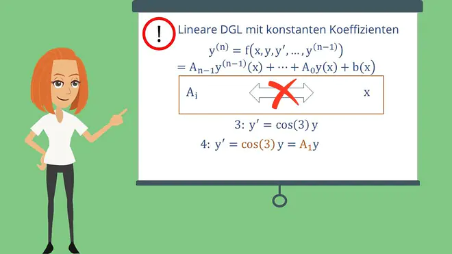 Lineare Differentialgleichung, Differentialgleichung, Lineare dgl, dgl