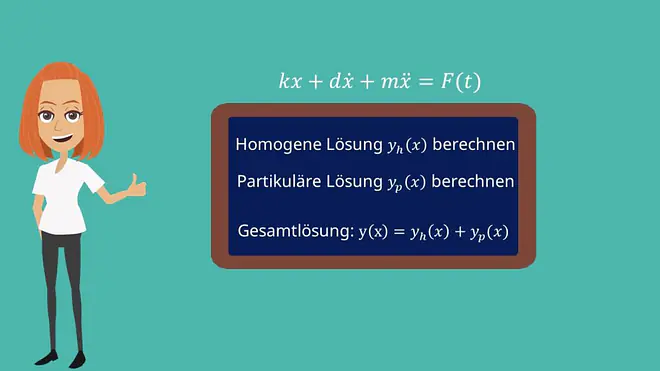 homogene differentialgleichung, inhomogene differentialgleichung, dgl