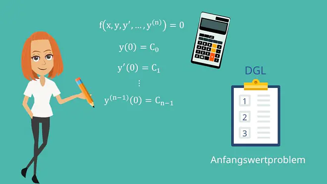 Anfangswertproblem, Anfangswertproblem lösen, Differentialgleichung