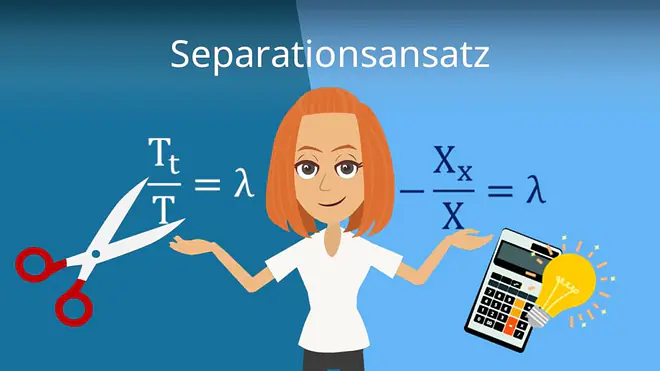 Separationsansatz