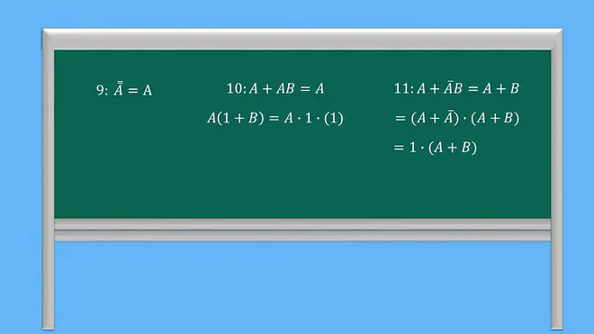 Boolesche Algebra Regeln