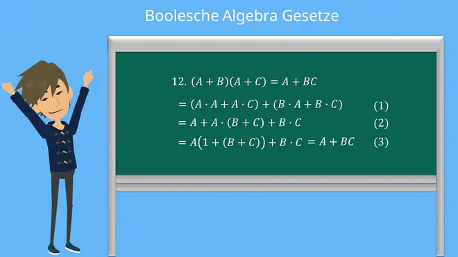Boolesche Algebra Gesetze