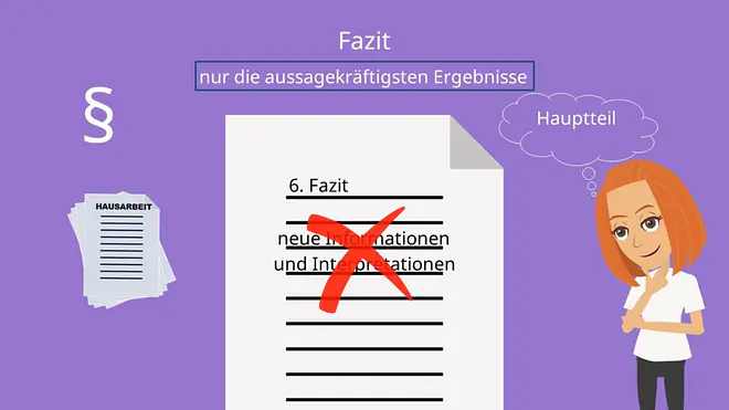 Fazit schreiben, Fazit Hausarbeit, Fazit schreiben Hausarbeit