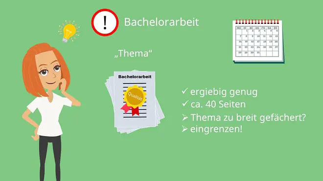 Bachelorarbeit schreiben, Bachelorarbeit