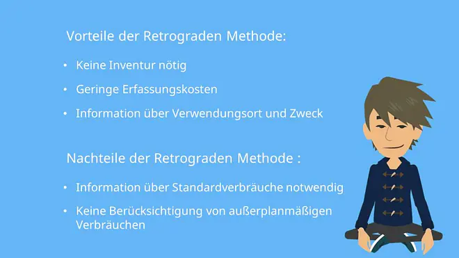 Vor- und Nachteile der retrograden Methode