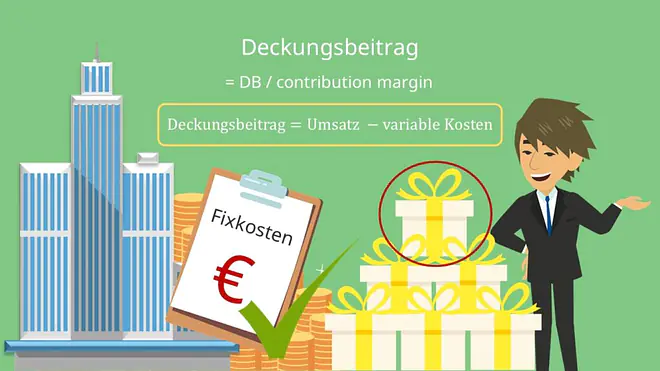 Deckungsbeitrag Definition Contribution Margin Umsatz variable Kosten