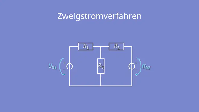 Zweigstromverfahren, Zweigstromanalyse, Widerstand, Spannungsquelle, T Schaltung, Stromquelle