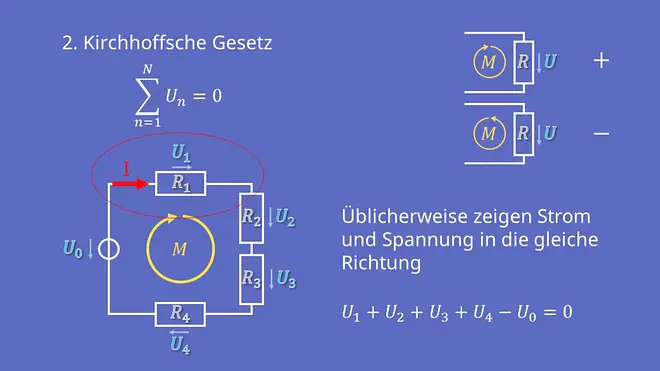 Kirchhoffsche Regeln, Kirchhoffsche Gesetze, Maschenregel, Knotenregel
