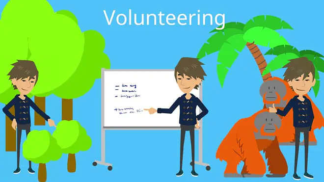 Au-pair, Volunteering