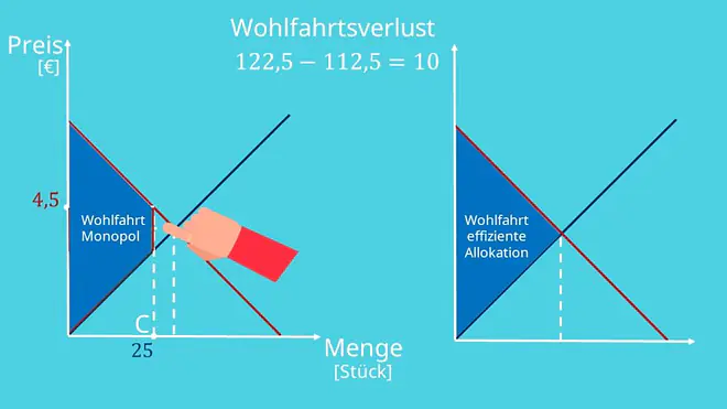Vergleich Wohlfahrtsverlust