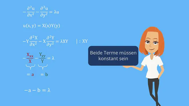 Poisson Gleichung aufteilen