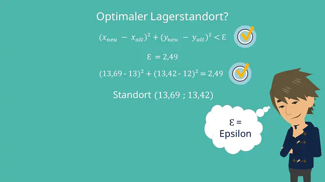 Standorttheorie Weber: Optimaler Lagerstandort