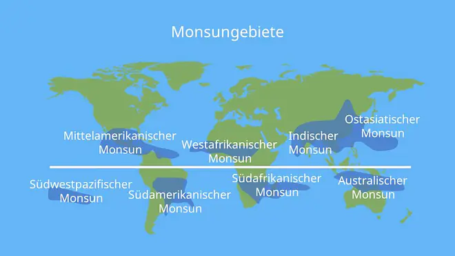  Monsun, indischer Monsun, Monsun Indien, Monsunzirkulation, Südwestmonsun