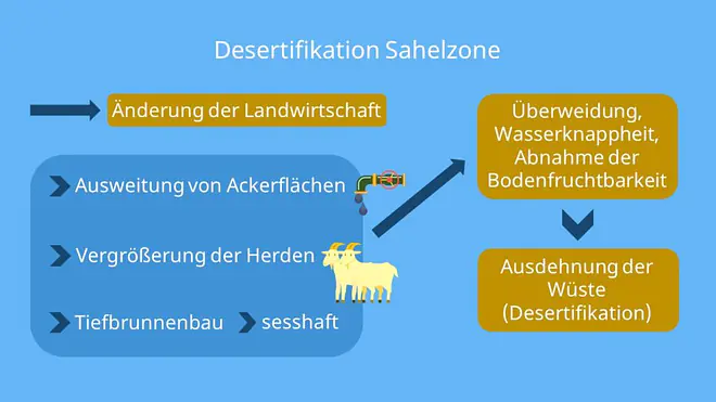 Desertifikation Sahelzone, Sahelzone Klima, Sahelzone Landwirtschaft, Wüstenbildung, halbwüste, dürreperioden