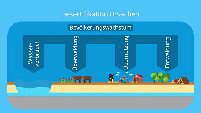 Desertifikation definition, desertifikation, ursachen, desertifikation sahelzone, was ist desertifikation, Wüstenbildung, unfruchtbare Fläche, Desertifikation folgen, Desertifikation schaubild